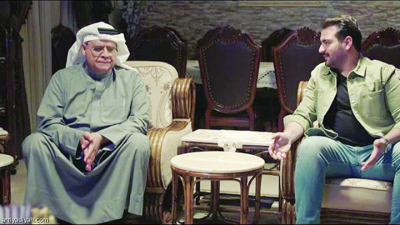 صورة التقطت لداود حسين خلال أحد مشاهد مسلسل في “ذاكرة الظل” (المركز الإعلامي ـ روتانا)