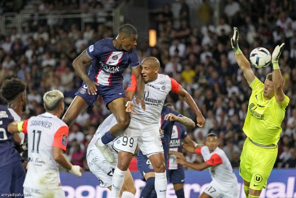 سان جيرمان يمطر شباك مونبيليه بـ5 أهداف