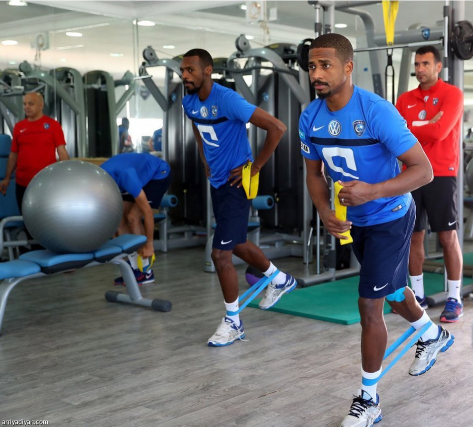 الهلال يواصل تدريباته الصباحية