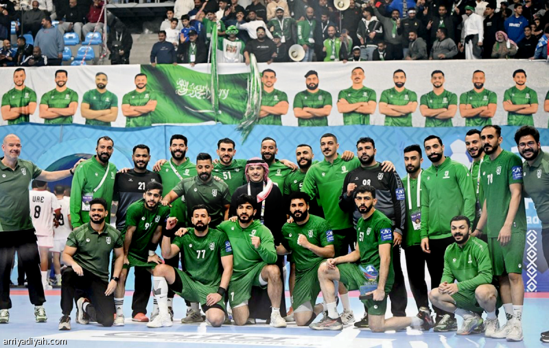المشاركة الـ 11.. أخضر اليد يظهر بين كبار العالم