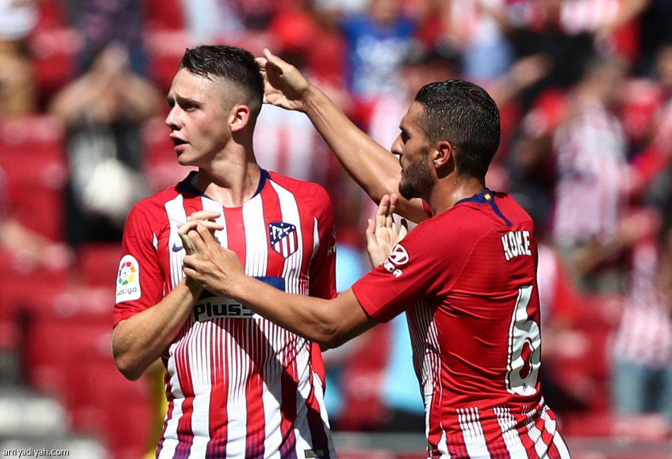 أتلتيكو مدريد يفلت من الخسارة أمام إيبار