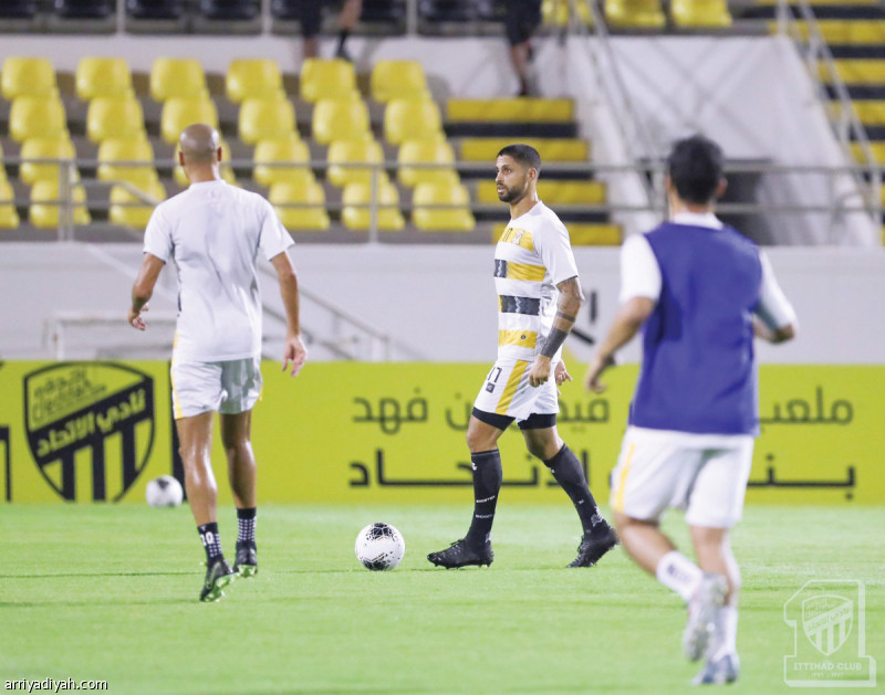 صورة التقطت أمس الأول لمروان داكوستا مدافع فريق الاتحاد الأول لكرة القدم أثناء مشاركته في التدريبات (المركز الإعلامي ـ الاتحاد)