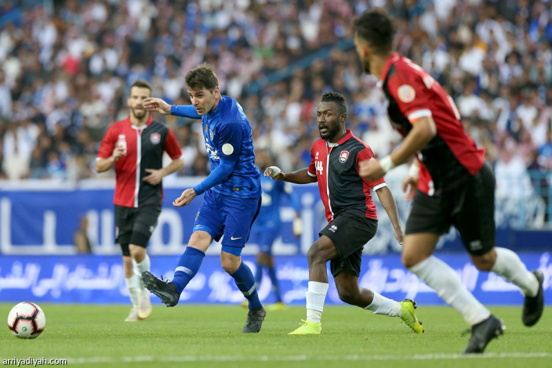 مدافع الرائد: خروج ريفاس سهل مهمتنا أمام الهلال