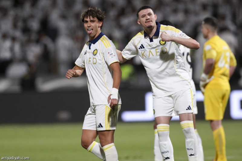 النصر يستفيق بالأربعة