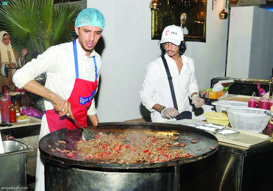 سباق 
على الكبدة في جدة التاريخية