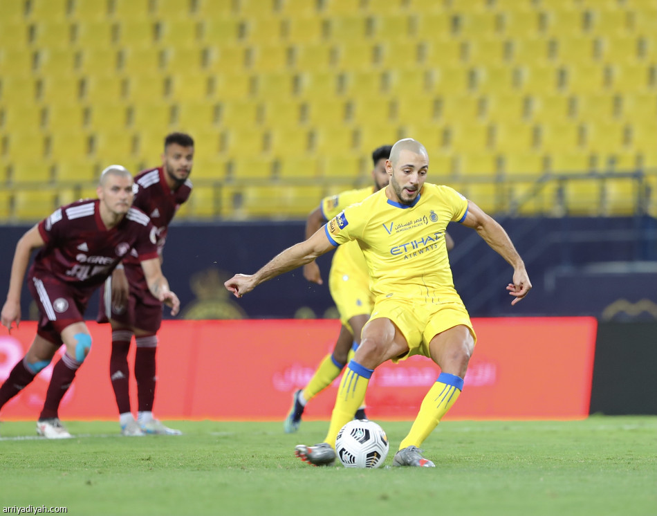 النصر يثأر من الفيصلي برباعية