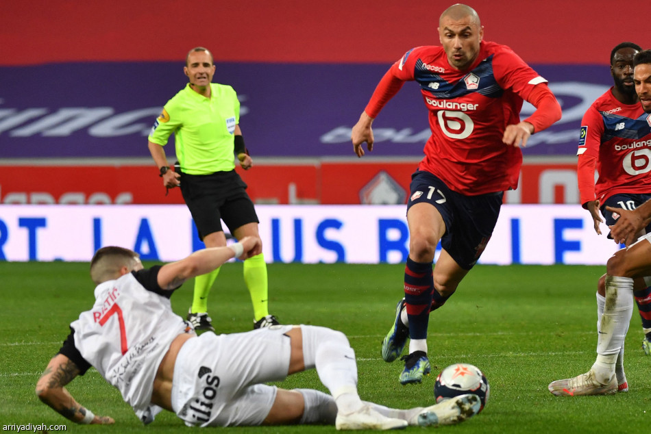 الدوري الفرنسي.. ليل يتعادل بصعوبة مع مونبلييه