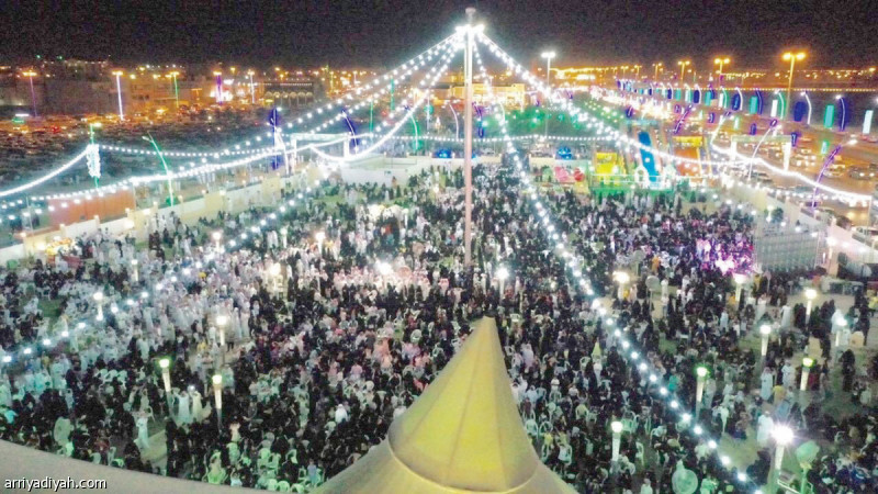 صورة التقطت للحضور الكبير الذي شهدته فعاليات