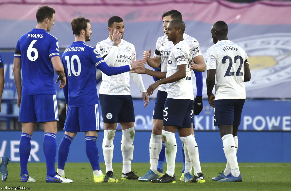 السيتي على أعتاب حسم الدوري الإنجليزي