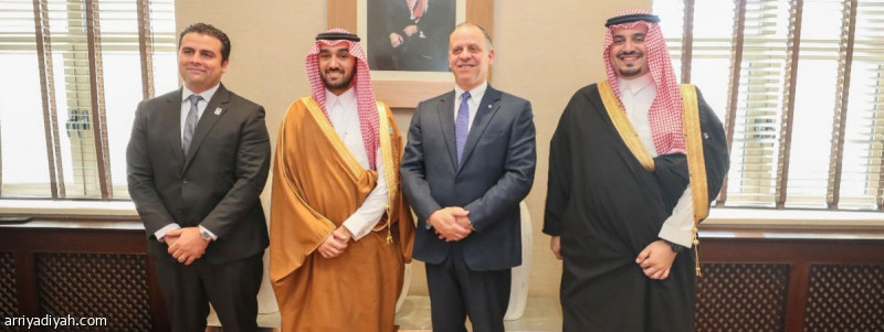 الفيصل يلتقي رئيس أولمبية الأردن