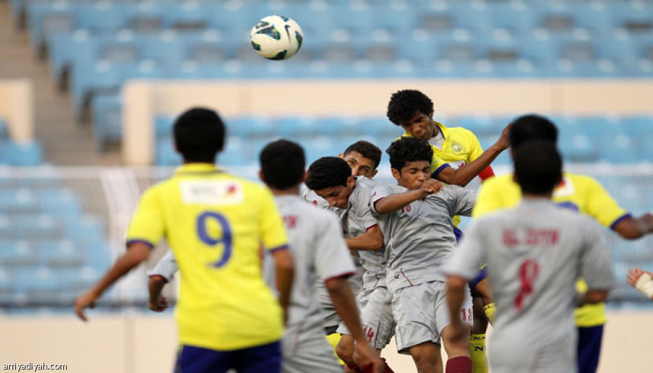 القرينيس توج النصر بدوري الناشئين