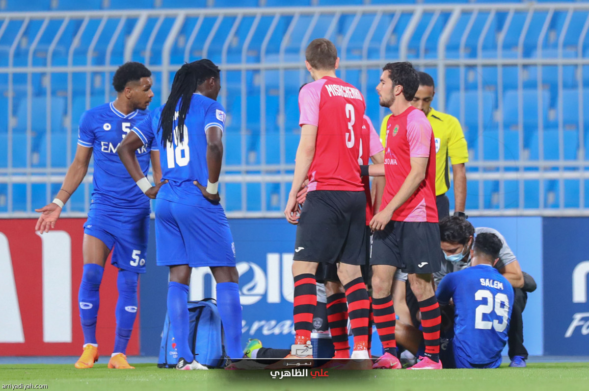 الهلال.. ليلة قاسية «صور»