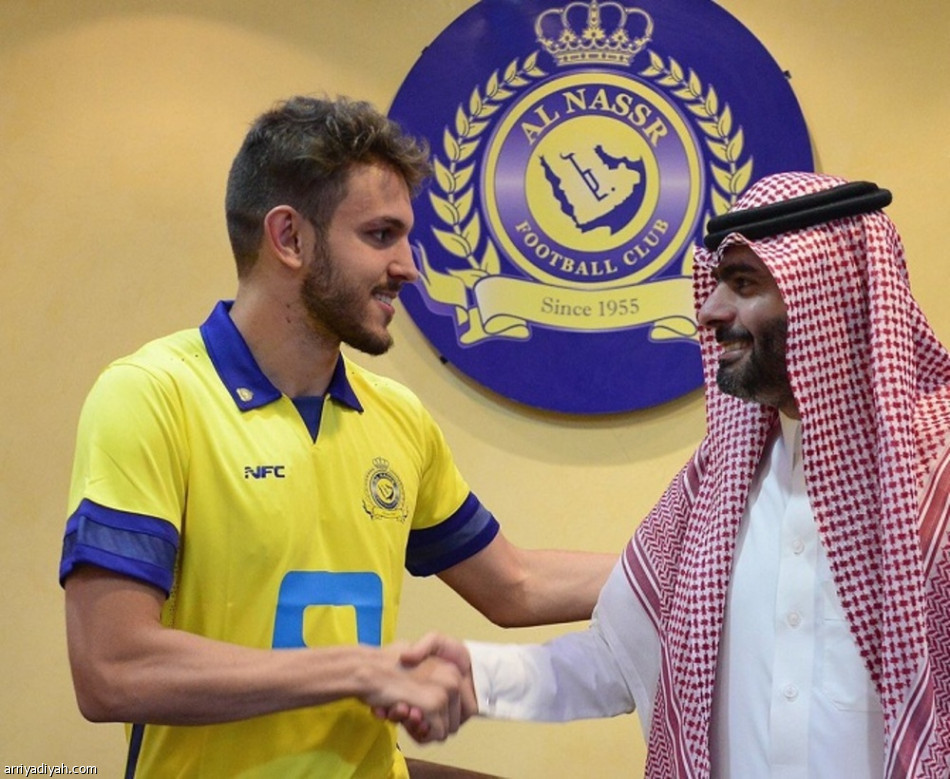 الاحتراف تعلن استلام بطاقة البرازيلي بورتولانكا الدولية محترف النصر