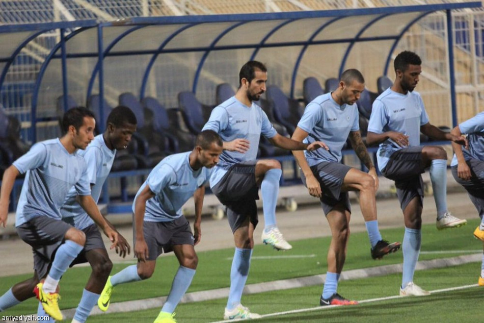 الباطن يواصل استعداداته للرائد بعودة المصري