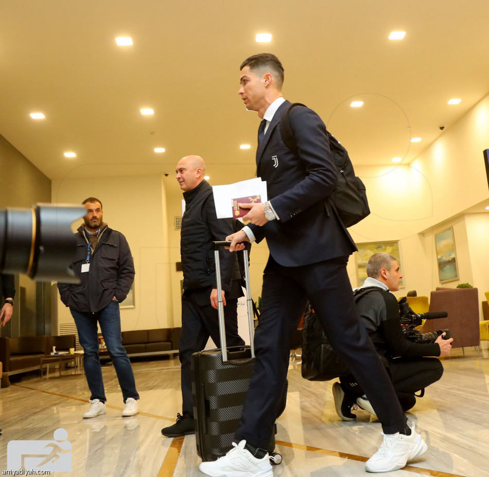 نجوم اليوفي يصلون الرياض تأهبا للسوبر الإيطالي