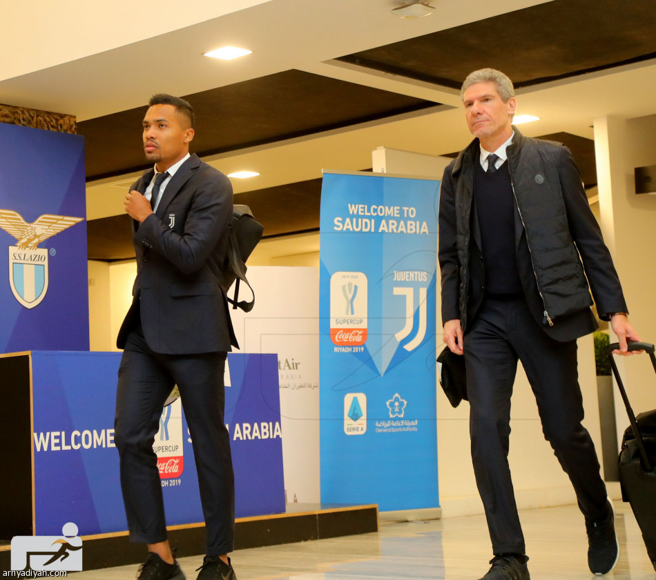 نجوم اليوفي يصلون الرياض تأهبا للسوبر الإيطالي