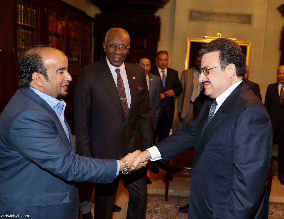 سفيرنا في لندن يستقبل نواف بن سعد والزويهري وأحمد عيد