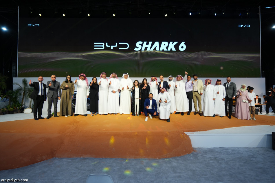الفطيم BYD السعودية تكشف عن SHARK 6