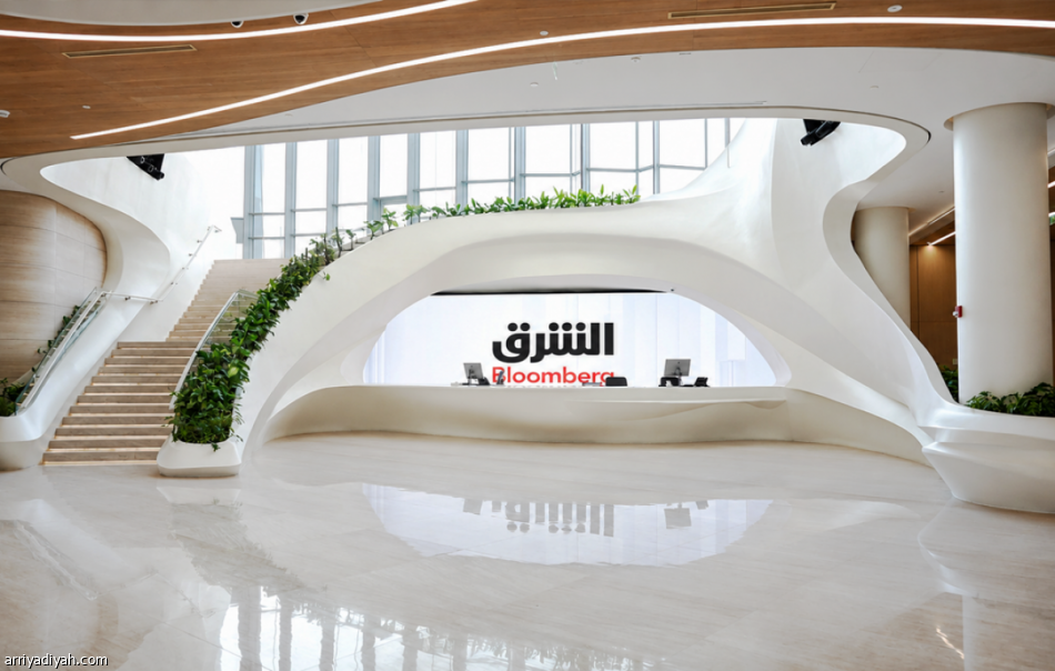 «الشرق بلومبرج» تطلق بثها من مركز الملك عبد الله المالي «KAFD»