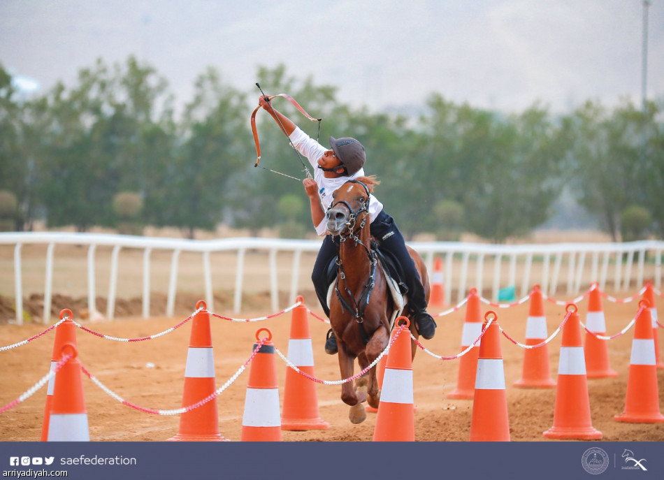 ختام بطولة الرماية من على ظهر الخيل