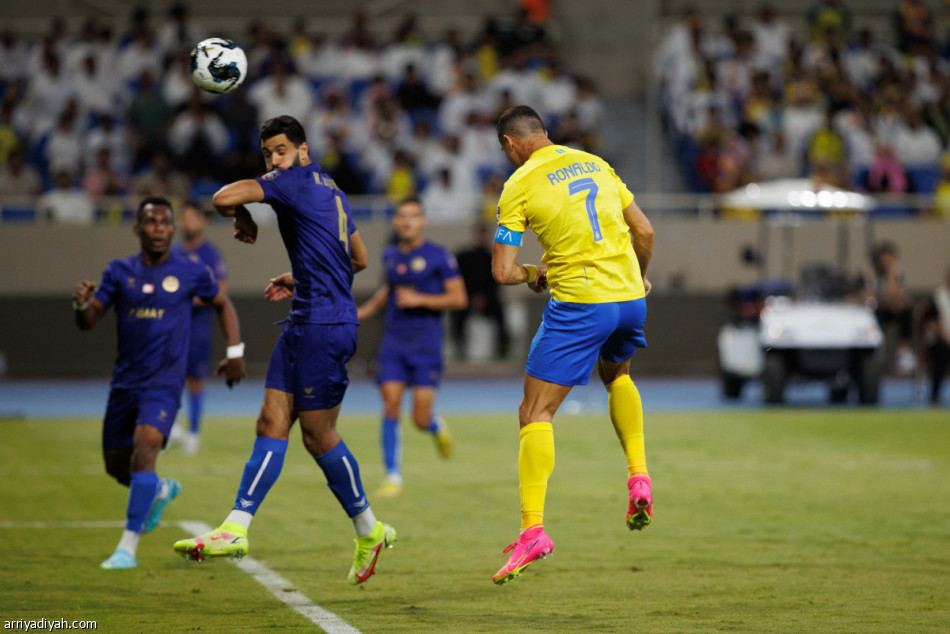 النصر  يحطم صمود الاتحاد المنستيري برباعية