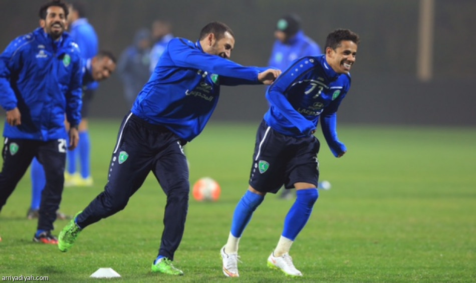 الفتح يتدرب في المجمعة