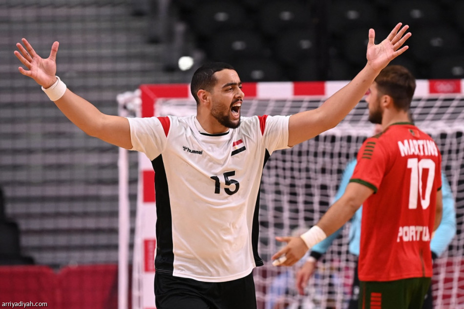 مصر تسحق البرتغال في منافسات كرة اليد