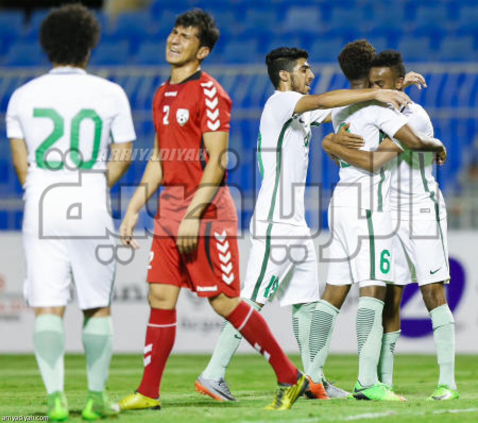 الأخضر الأولمبي ينتزع صدارة العراق بـ8 أهداف في مرمى الأفغان