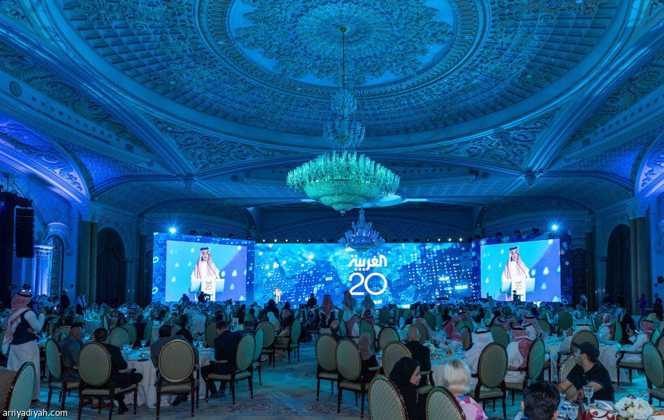 «العربية» تحتفل بعامها الـ20 في الرياض