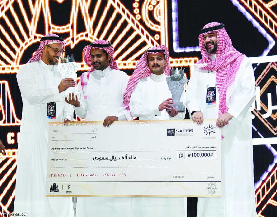 سعود وفهد 
يحصدان لقب البلوت