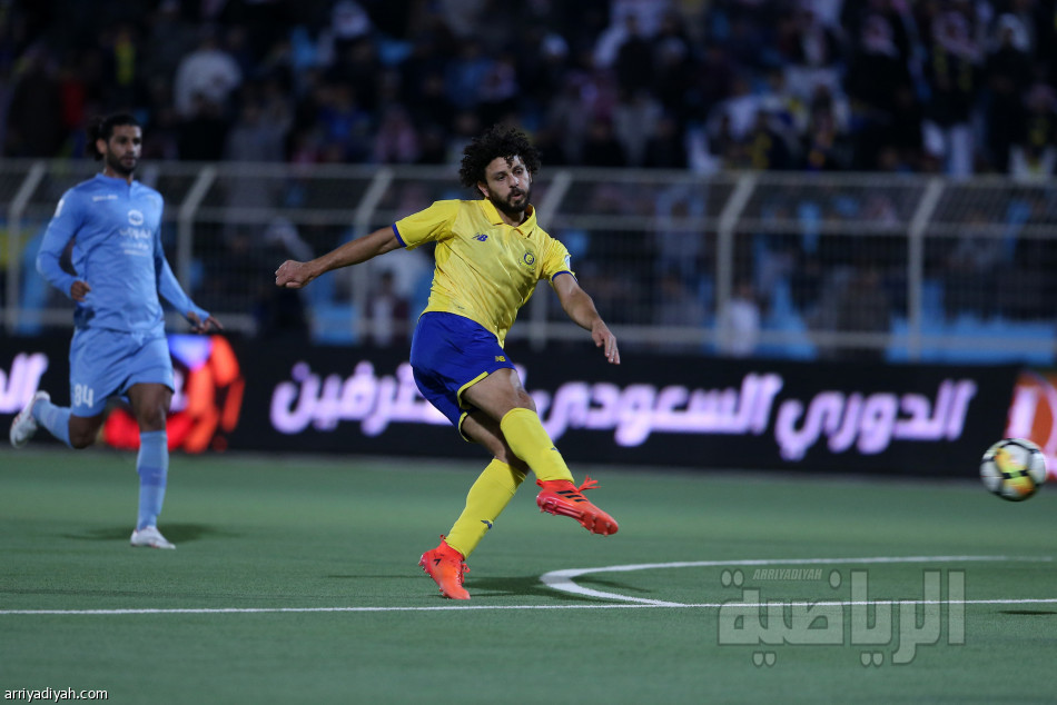 الباطن يوقف انطلاقة النصر في الدوري
