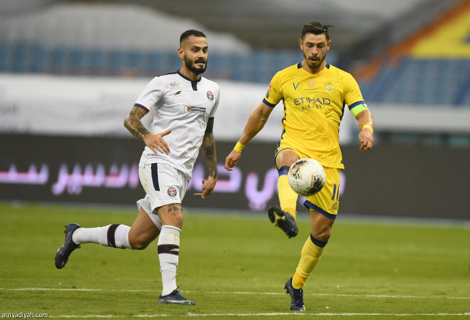 النصر يستعرض أمام العدالة بـ6 أهداف