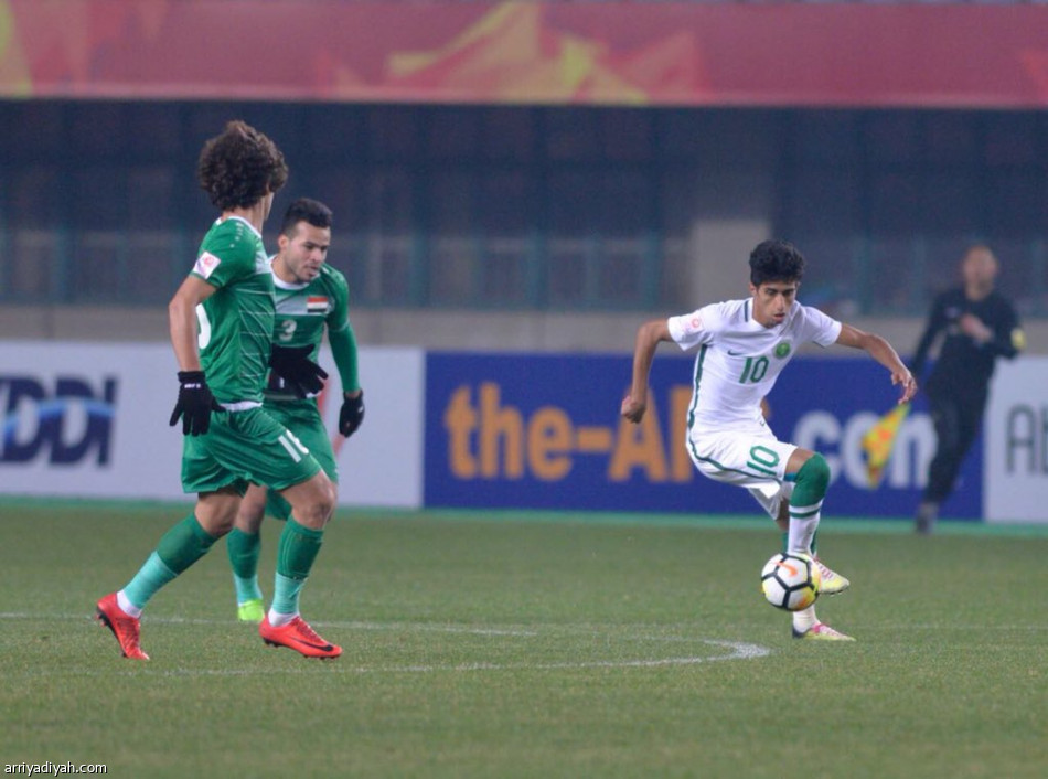 الأخضر الأولمبي يتعادل في ثاني مبارياته في كأس آسيا