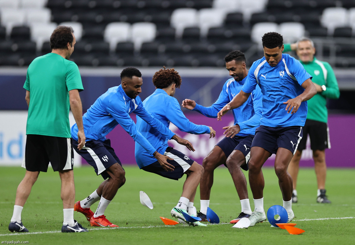 الهلال.. تدريب أخير
