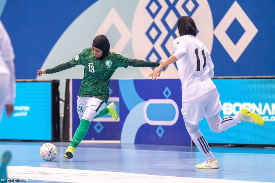 سيدات أخضر الصالات يحصدن  برونزية «الخليجية»