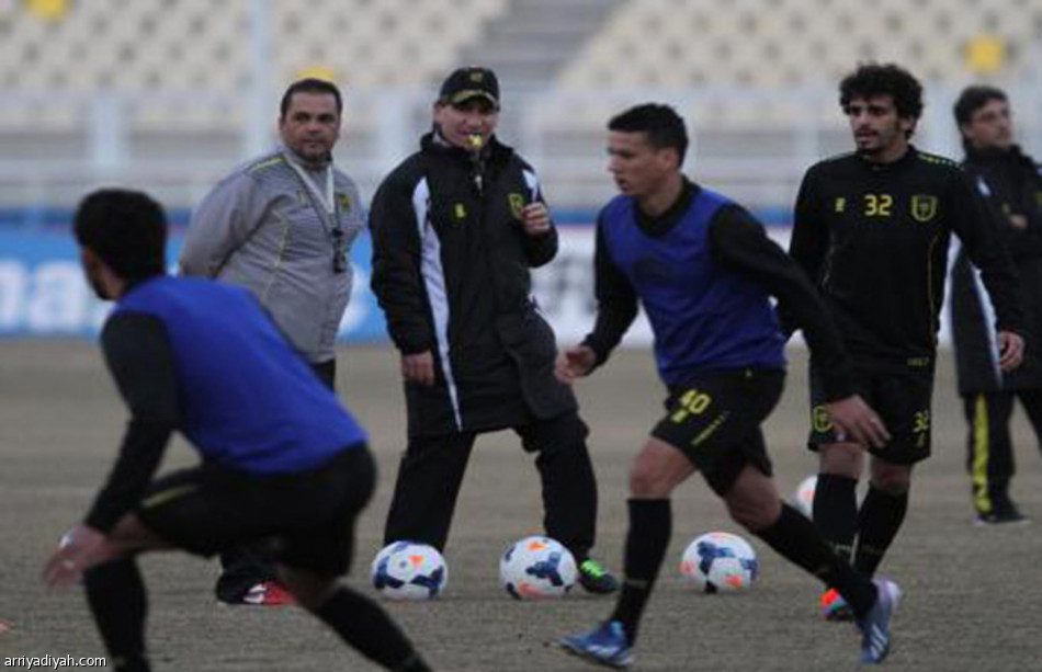 الاتحاد ينهي تحضيراته لمواجهة تبريز في أجواء باردة