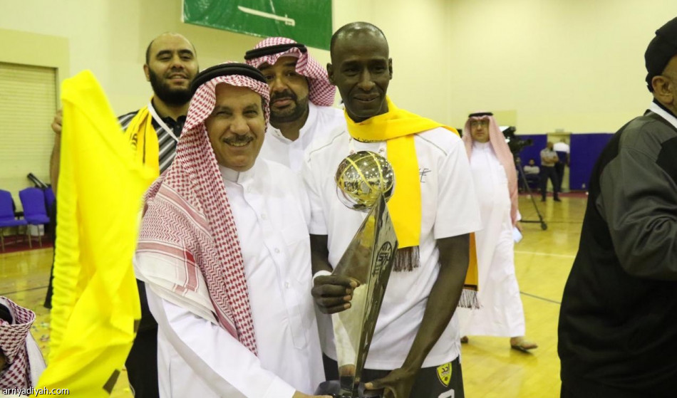أحد بطلا للدوري السعودي لكرة السلة
