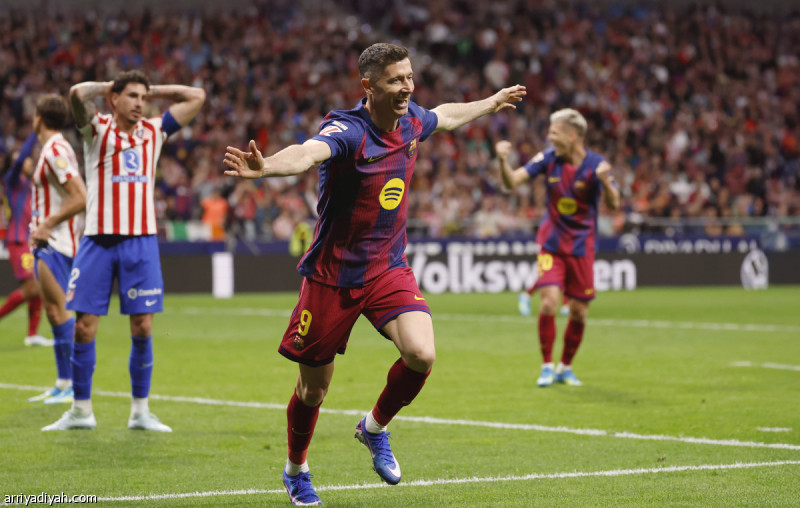 بعد تعثر الريال.. برشلونة يقترب من اللقب بثنائية أتلتيكو