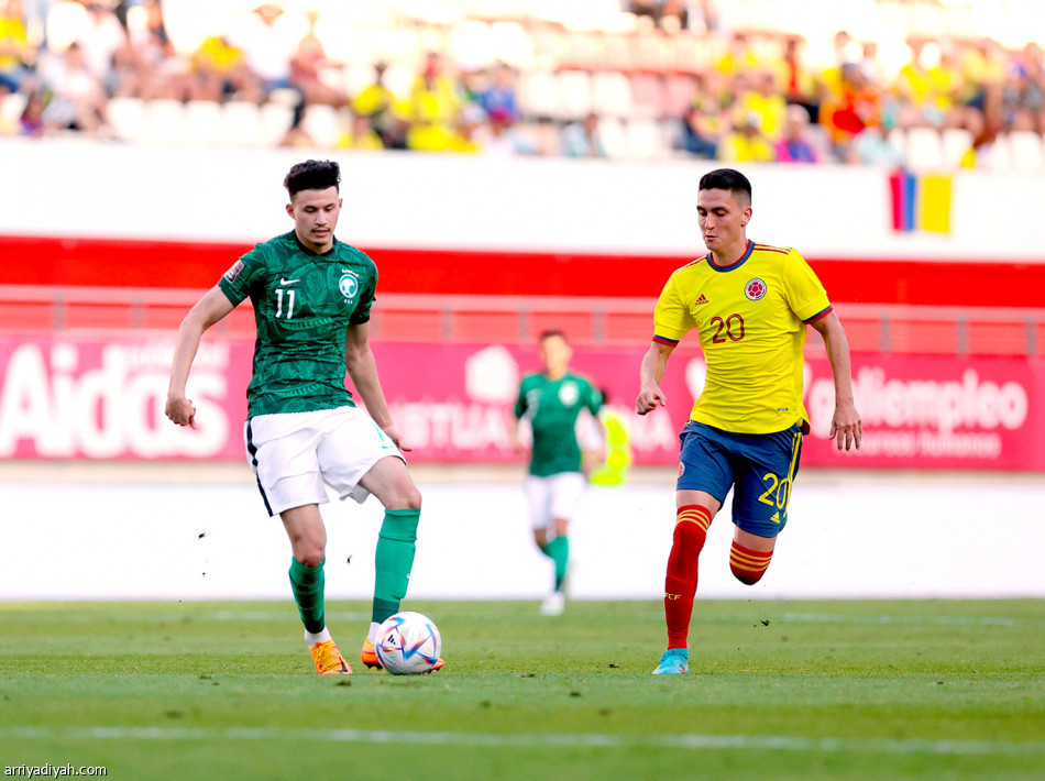 نتيجة كولومبيا.. 
الهزيمة 21 في تاريخ الأخضر
