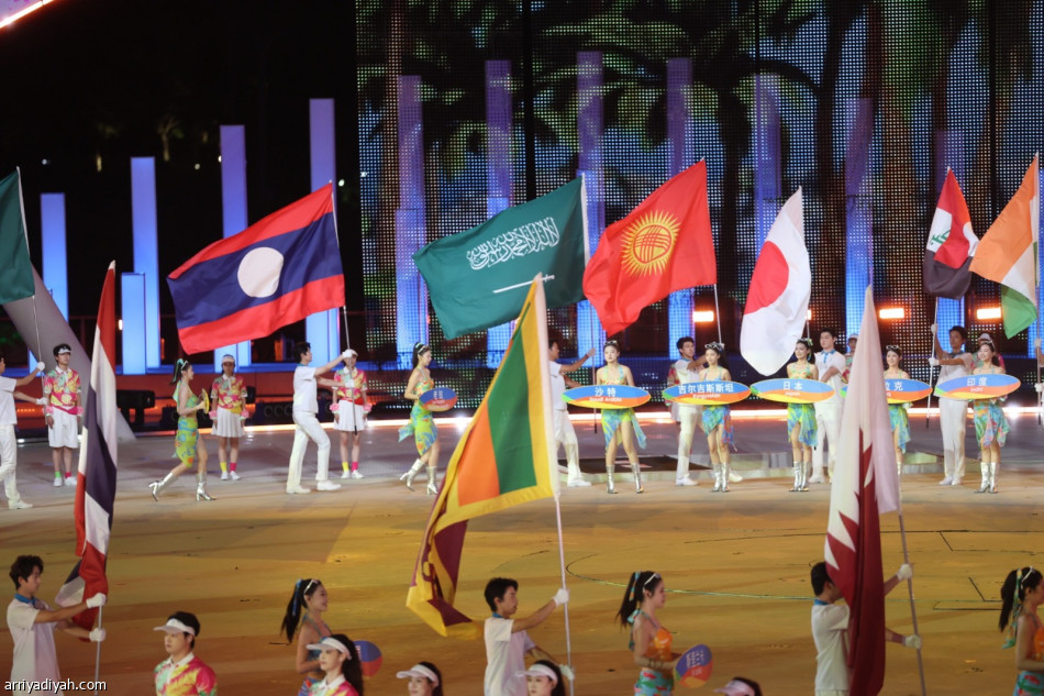 ختام الآسياد الشاطئية