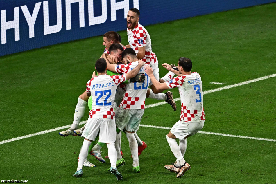 كرواتيا
تخطف 
التأهل الثالث