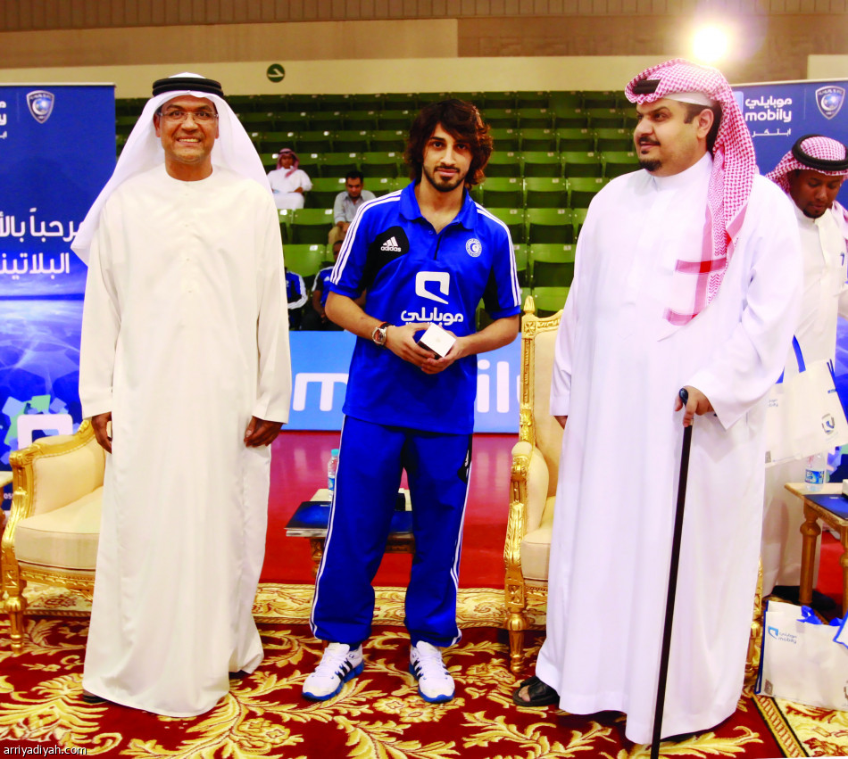 الهلال و موبايلي يحتفلان بالبلاتينيين وكأس ولي العهد