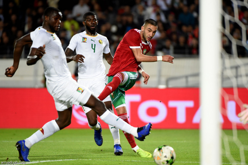 زياش يقود المغرب للفوز على الكاميرون في التصفيات الأفريقية