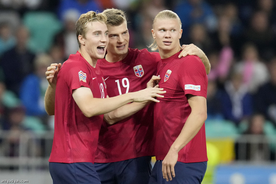 سلوفينيا تسقط النرويج في دوري الأمم