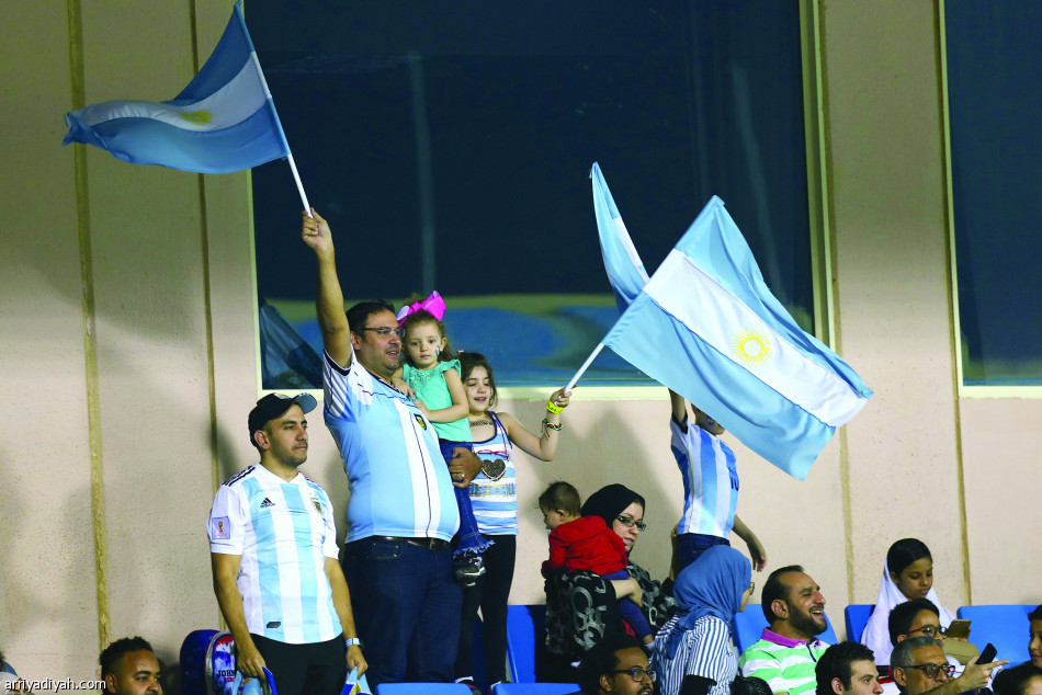 الجماهير
تخطف أنظار الأرجنتينيين