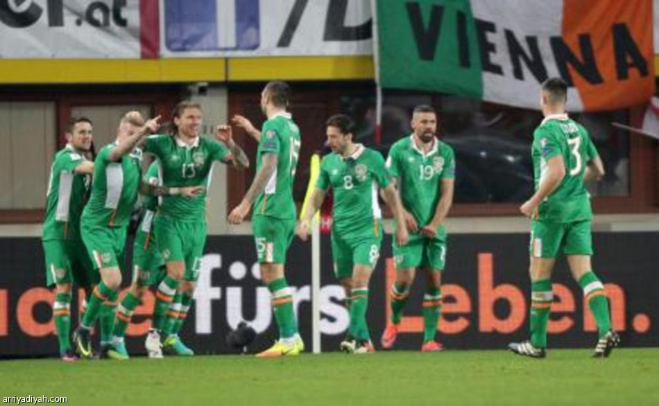 تصفيات مونديال 2018: أيرلندا تهزم النمسا على أرضها لتنفرد بصدارة مجموعتها