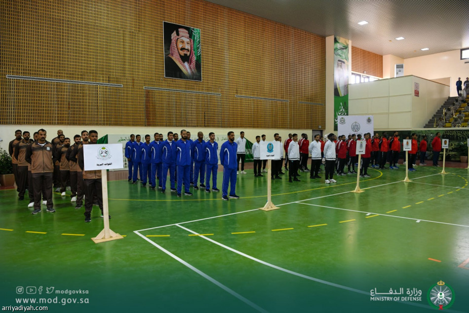 افتتاح دورة الألعاب الرياضية الـ18 للقوات المسلحة