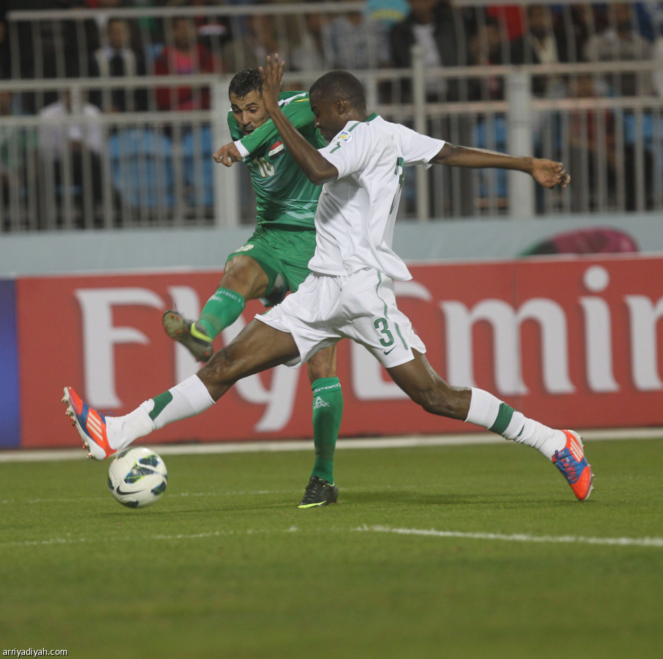 العراق تلتهم الأخضر السعودي بهدفين في كأس الخليج