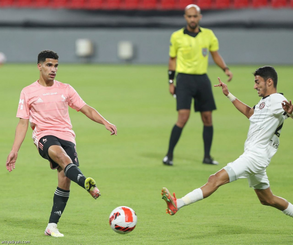 الاتفاق يكسب تجربة الجزيرة بخماسية