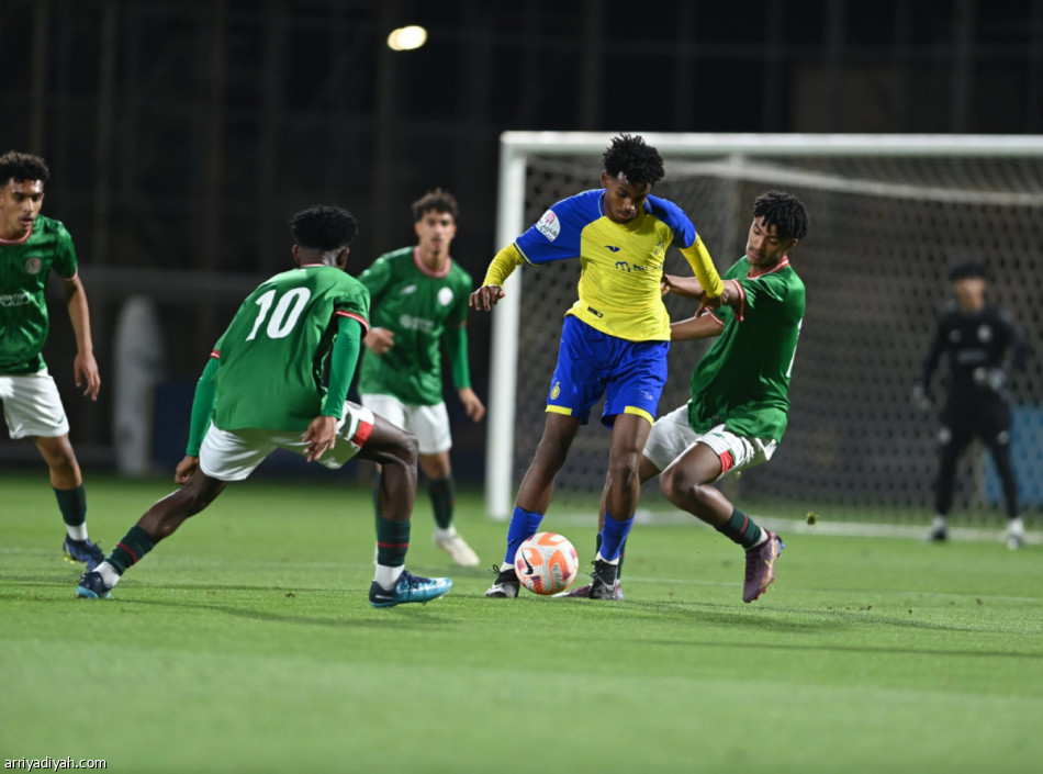 النصر يتوّج بكأس الناشئين